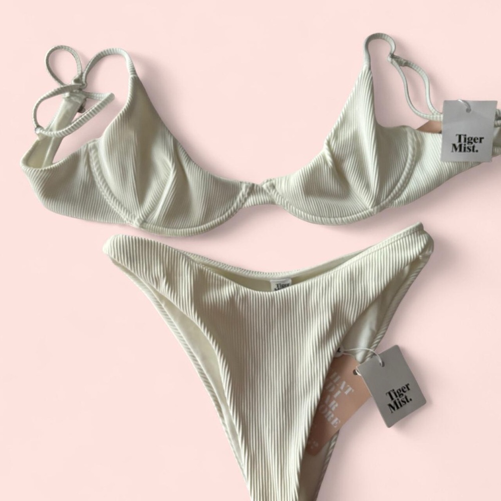 Tiger Mist Cream Bikini Chic Swimwear
